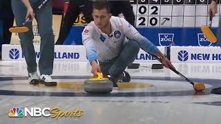 Highlights US mens curling loses to Scotland at World Men’s Curling Championship  NBC Sports [upl. by Gnok446]