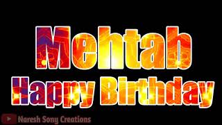 Mehtab Happy Birthday Whatsapp Status Name Letter [upl. by Leno945]