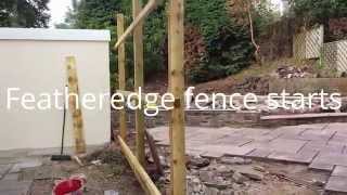 Garden Makeover In Newport South Wales [upl. by Kornher]