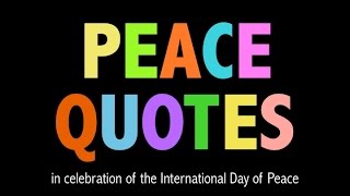 Peace Quotes [upl. by Royo]