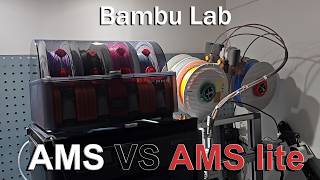 Bambu Labs AMS vs AMS Lite comparison [upl. by Warden]