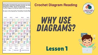 Lesson 1  Why Use Crochet Diagrams How to Read Crochet Diagrams [upl. by Chelsea]