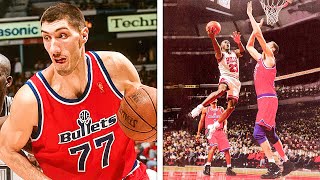 Gheorghe Muresan 77 Height  Best Plays of his Career [upl. by Legyn969]