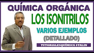 QUÍMICA ORGÁNICA  LOS ISONITRILOS  OBTENCIÓN TIPOS Y NOMENCLATURA [upl. by Gretal487]