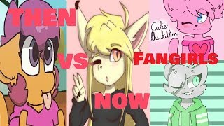 Fangirls THEN vs NOW [upl. by Nyrhtakyram]