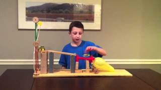 Six Simple Machine Project Using All Six Machines  Rube Goldberg [upl. by Mcculloch]