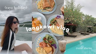 langkawi vlog 🏝️travel diaries raya holiday trip sunset cruise [upl. by Strong428]