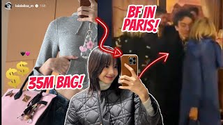 Blackpink Lisa w 35M bag Louis Vuitton’s new ambassador shows loyalty to BF Frederic Arnault [upl. by Antonino]