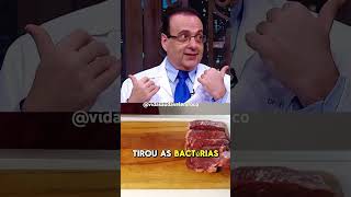 Você sabia disso Veja essa curiosidade sobre lavar a carne🤔 cortes vidaesaude carne [upl. by Einnek]