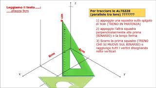 Tav 1a Assonometria isometrica Parallelepipedo [upl. by Cad]