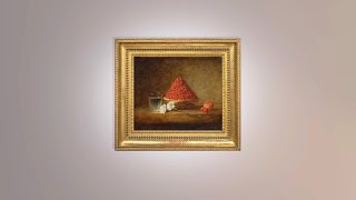 CHARDIN Le panier de fraises des bois  Vente ARTCURIAL le 23 mars 2022 [upl. by Crowe]