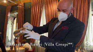 il Restaurant Manager di Villa Crespi Massimo Raugi [upl. by Oinafipe938]