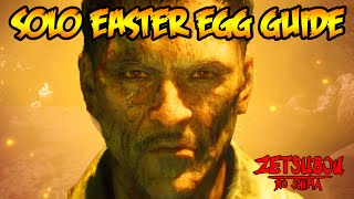 BLACK OPS 3 ZOMBIES quotZETSUBOU NO SHIMAquot SOLO EASTER EGG TUTORIAL GUIDE BO3 Zombies [upl. by Corwun]