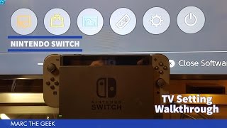 Nintendo Switch TV Settings Walkthrough [upl. by Akirdna]