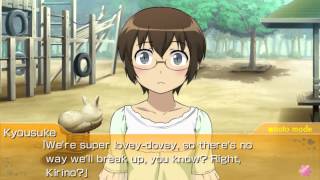 Oreimo Tsuzuku PSP Kirino Route Part 23  Last Boss English Subtitles [upl. by Stets384]