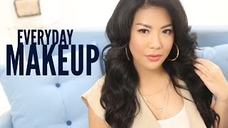 Everyday Soft Glam Makeup Routine  MyTipsCantik [upl. by Joselow]