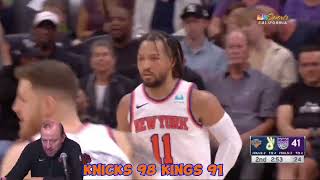 NBA Refs Disrespect Jalen Brunson 42 points with 4 free throws [upl. by Eenimod]