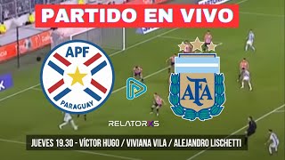 🔴 PARAGUAY vs ARGENTINA  ELIMINATORIAS  EN VIVO [upl. by Feodor]