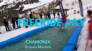 Freeride Day  GRANDS MONTETS  5th May  CHAMONIX End of Season PARTY [upl. by Capps]