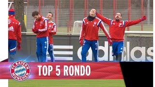 FC Bayern Top 5  Rondo [upl. by Idram]