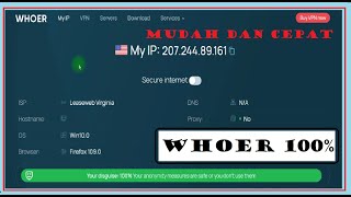 Cara Setting VPN WHOER 100 di Windows 11 [upl. by Rech129]