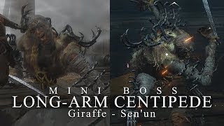 Sekiro  Longarm Centipede Giraffe  Longarm Centipede Senun  Mini Boss [upl. by Althee]