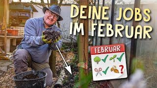 Diese Gartenarbeiten solltest du im Februar erledigen 🌱 [upl. by Teena46]