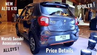 2024 Maruti Suzuki Alto K10 Impacto Package Accessories Price Details  Alloys Sporty Looks  Alto [upl. by Lirret]