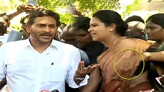 Vidadala Rajini Gets Unexpected Behaviour From Security At Press Meet  YS Jagan  News Buzz [upl. by Richlad]