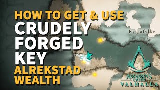 How to use Crudely Forged Key Assassins Creed Valhalla [upl. by Reeve]