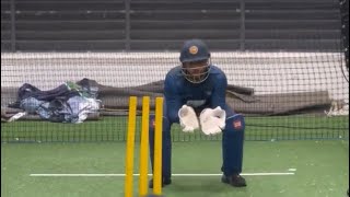 Kusal Mendis Wicket Keeping Practice Session  T20 World Cup 2022 [upl. by Magdalena749]