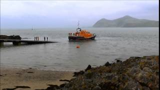 Porthdinllaen Lifeboat Station Slipway Trials 310314 [upl. by Rogozen]