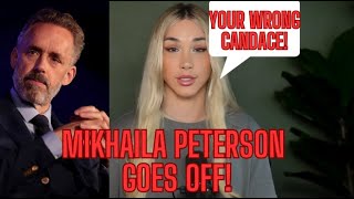 MIKHAILA PETERSON CALLS OUT CANDACE OWENS BECAUSE OF THIS [upl. by Amliv510]