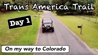 Trans America Trail  Day 1  Solo Overlanding Adventure in my Jeep Wrangler TJ [upl. by Ardied]