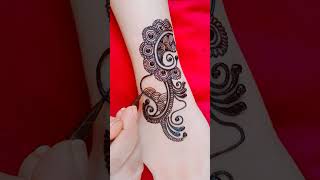 Simple mehndi design  Mahdi ka dizain  Mendini design mehndidesign handmehndi [upl. by Pappano]