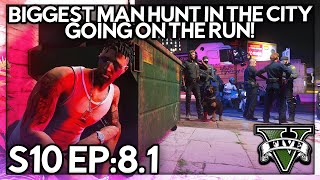 Episode 81 Biggest Manhunt In The City… Going On The Run  GTA RP  GW Whitelist [upl. by Christopher]