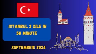 🇹🇷 Istanbul  Turcia ✅ Vlog de călătorie 3 zile în orașul de pe două continente [upl. by Gardol]