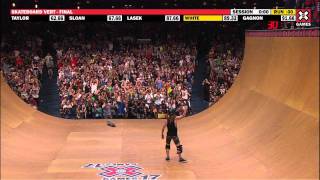 Shaun White and PierreLuc Gagnon 2011 Skateboard Vert Battle for Gold  World of X Games [upl. by Ailgna]