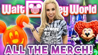 NEW HALLOWEEN MERCH in EVERY DISNEY PARK Full Tour of ALL Disney Merch Disney World  2024 [upl. by Ayita]