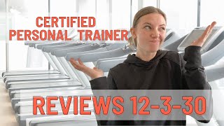 PERSONAL TRAINER REVIEWS 12330  Lauren Giraldos Treadmill Workout [upl. by Leagiba]