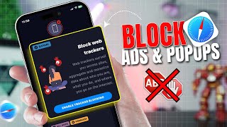 How To Block Ads amp PopUps on iPhone Using Safari  Turn on Ad Blocker on Safari Browser [upl. by Schmeltzer]