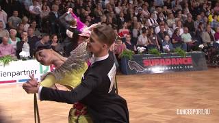 Madis Abel  Aleksandra Galkina EST  English Waltz  116 WDSF GrandSlam Standard  GOC 2017 [upl. by Hippel49]