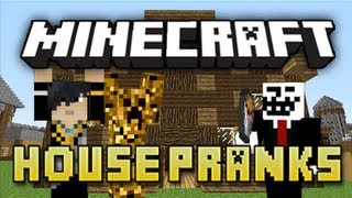 6 More House Pranks in Minecraft [upl. by Neerehs109]