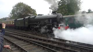 45596 Bahamas SVR autumn steam gala 21092024 [upl. by Nepets812]