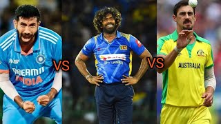 Who Is The King Of Yorker  Lasith Malinga  Mitchell Starc  Jasprit Bumrah cricket [upl. by Nicolas]