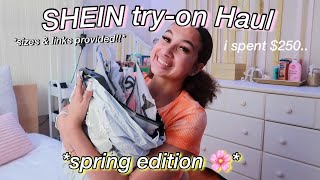 SHEIN tryon haul spring edition  Alyssa Howard 💗 [upl. by Klemperer]