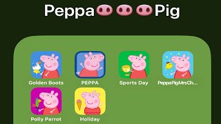 Peppa Pigs HolidayPeppa Pigs Polly ParrotPeppa Pigs Happy Mrs ChickenPeppa Pigs Sports Day [upl. by Park]