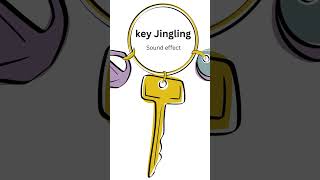 Key Jingling Sound Effect soundeffect audioeffect freesounds006 freesounds sfx [upl. by Nanaek159]