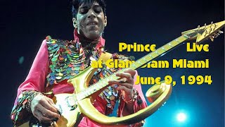 Prince Live at Glam Slam Miami The Legendary June 9 1994 Concert pro footage [upl. by Gord]