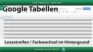 Lesezeichen  Farbwechsel im Hintergrund Google Tabellen [upl. by Eynahpets]